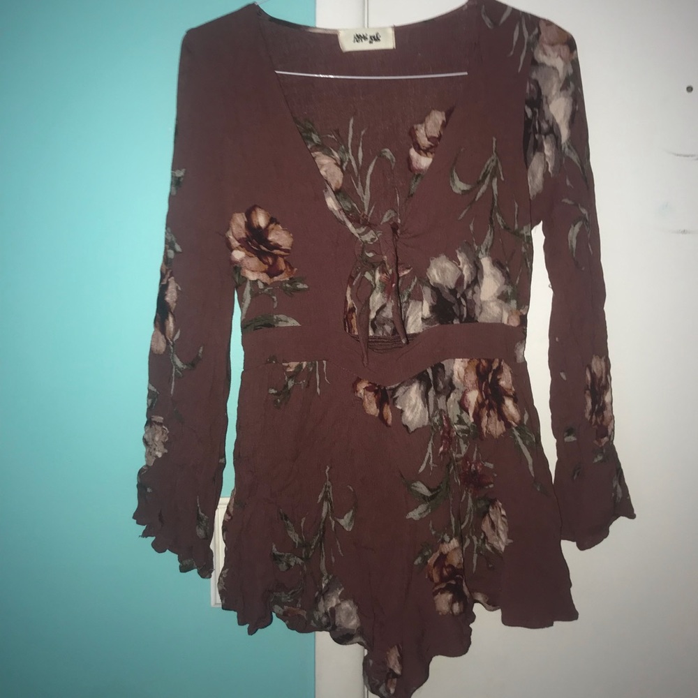 Floral romper